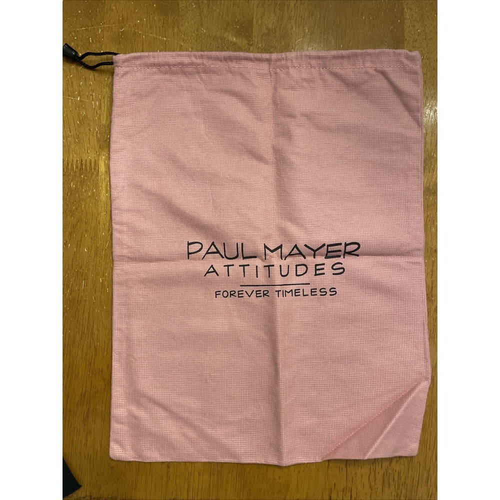 Paul Mayer Dust Bag Empty Drawstring Pouch Forever Timeless